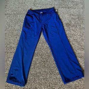 Galaxy blue Large Infinity Scrub pants